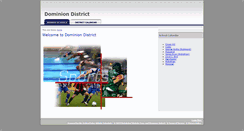 Desktop Screenshot of dominiondistrictva.org